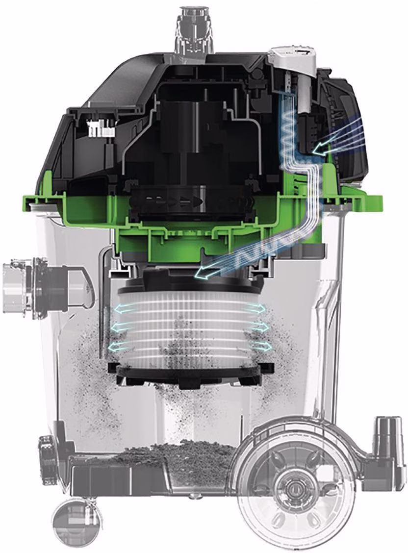 Nass- u.Trockensauger wetCAT 120 RH 1800l/min 160mbar 20l