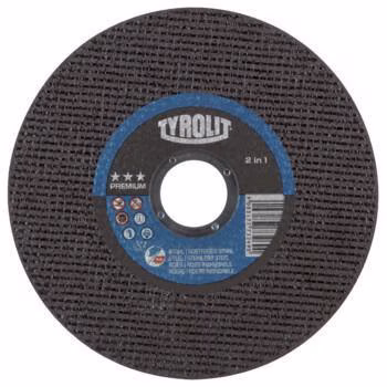 Trennscheibe PREMIUM D125x1mm ger.Bohr.22,23mm