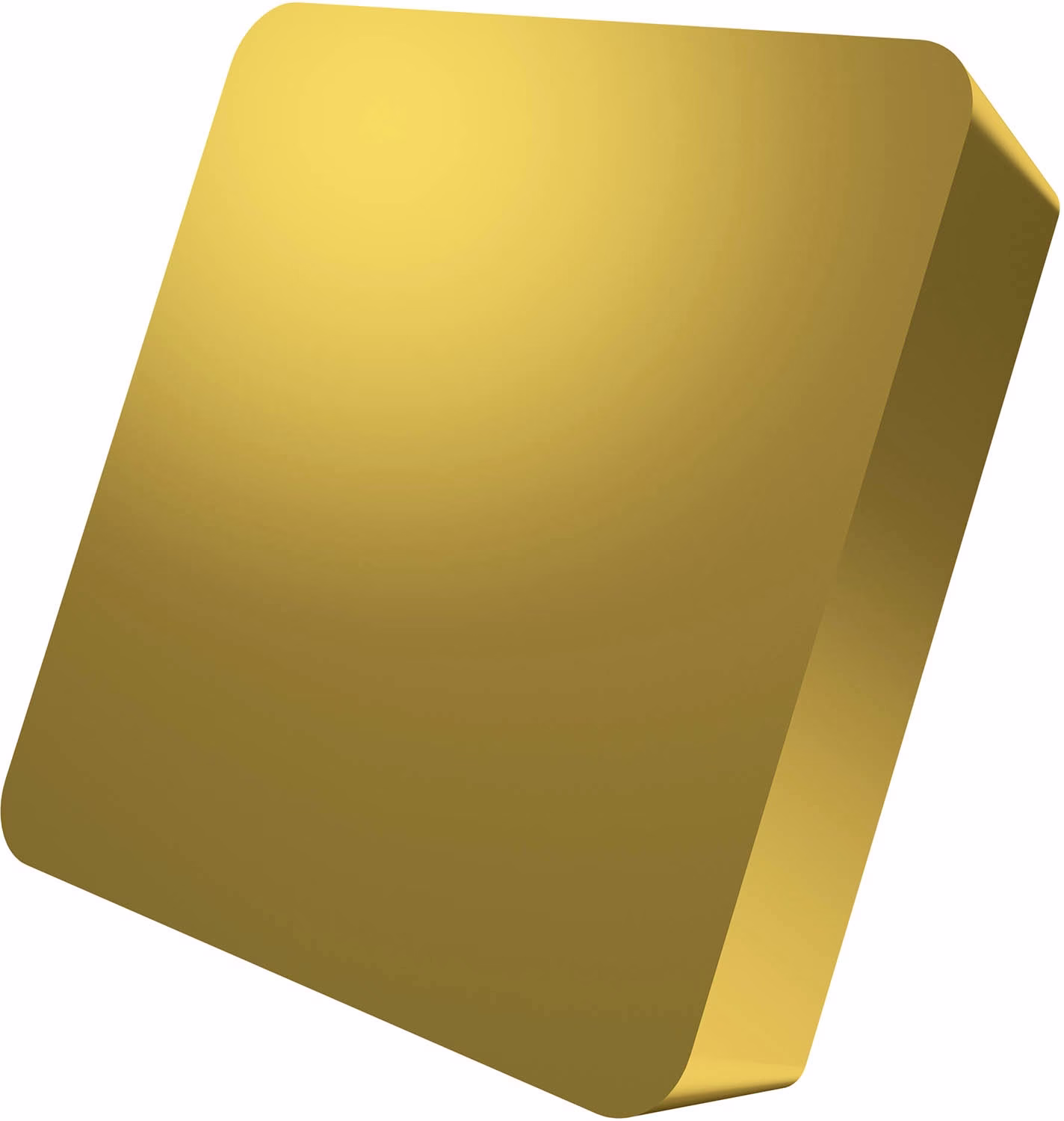 Drehwendeschneidplatte ISO SPUN Tiefe MT-CVD beschichtet Gold