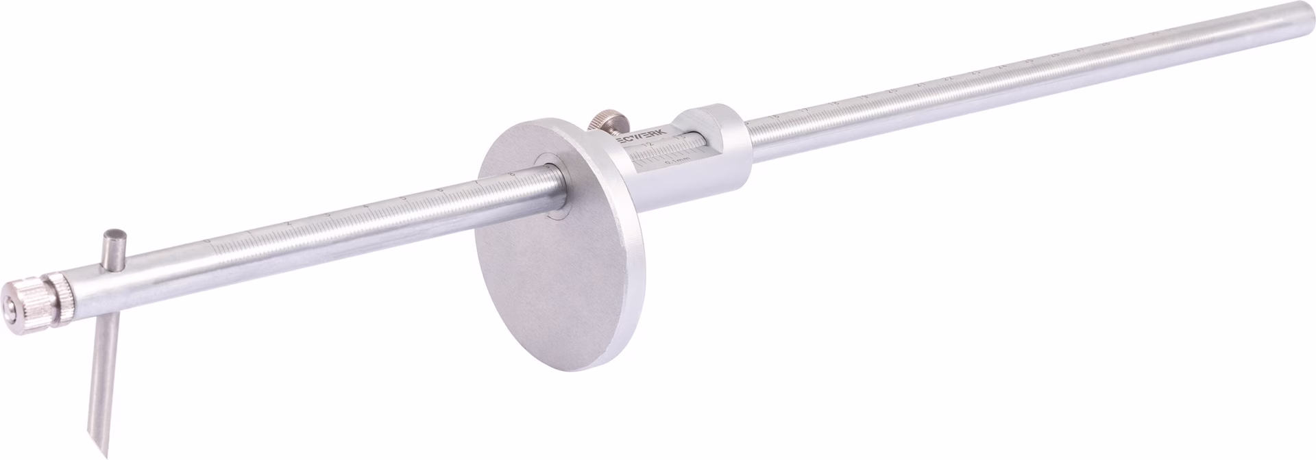 Streichmaß 300mm rd.Abl.0,10mm