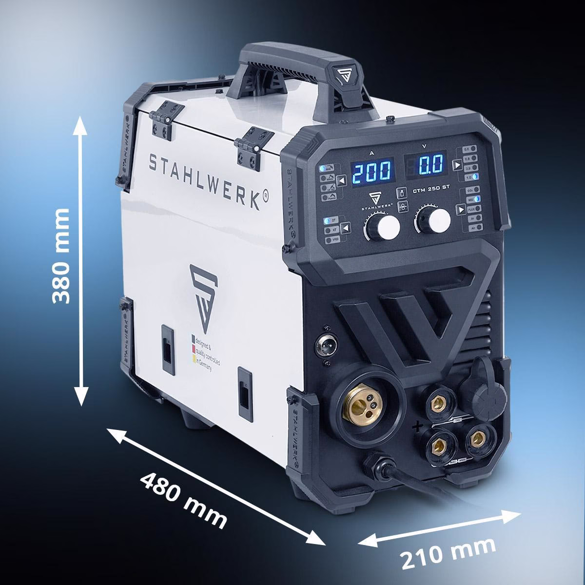 Inverterschweißgerät CTM-250 ST Einzelgerät m.Zub.3m