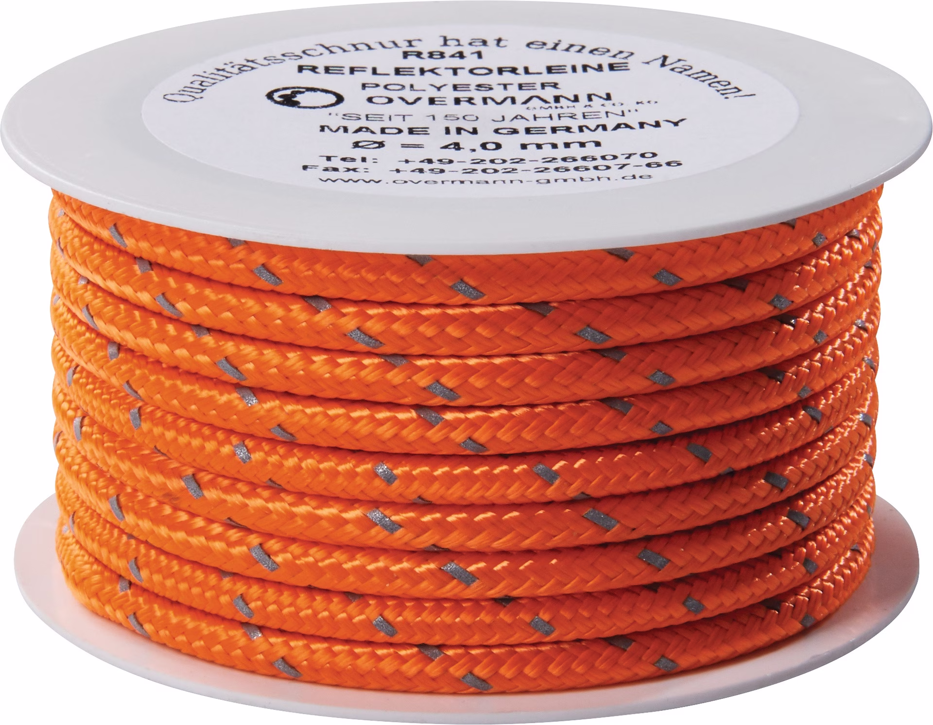 Reflektorschnur Safety Reflector PES orange