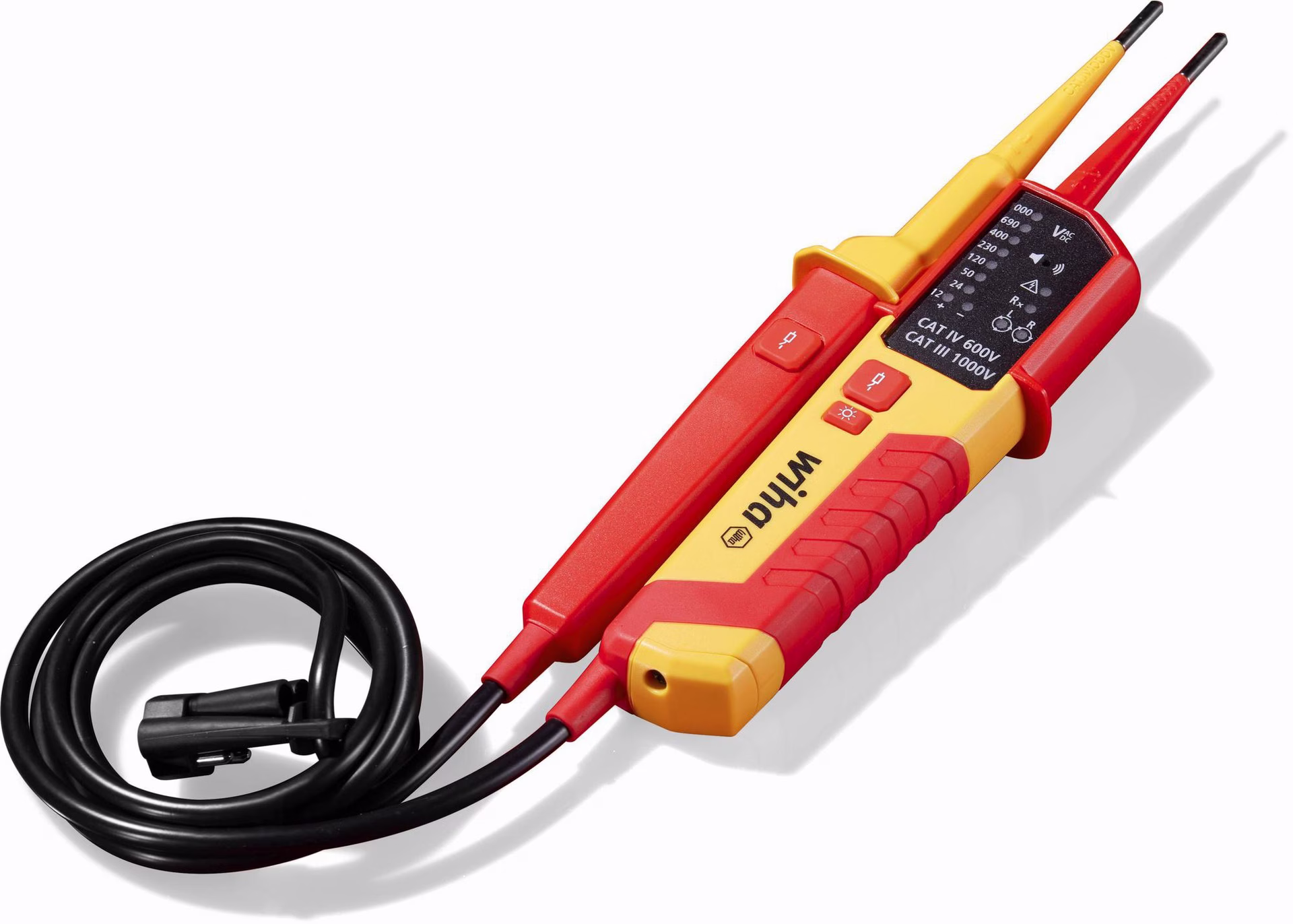 Spannungs-/Durchgangsprüfer 0,5-1000/0,5-1500 V AC/DC CAT III 1000V/CAT IV 600 V