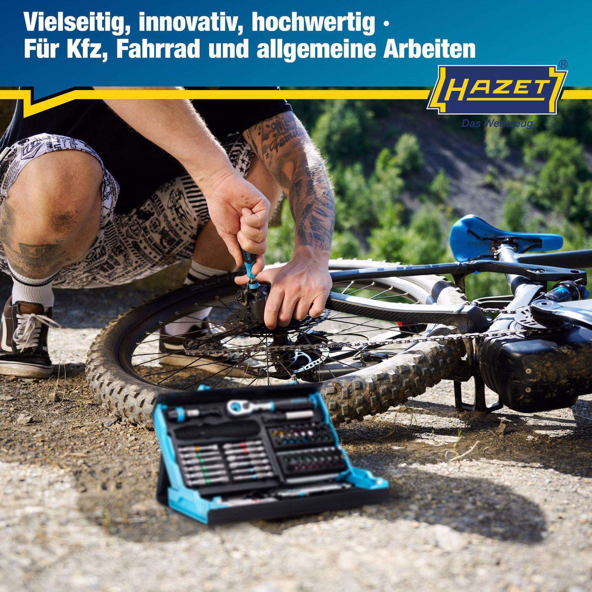 Bitsortiment SmartCase 2200SC-31 73-tlg.Schlitz/PH/PZD/TX/TX m.Zapfen/Innen-6Kt.
