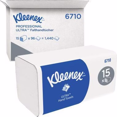 Papierhandtuch Ultra Super Soft 6710 weiß 15x96Bl./Pack.