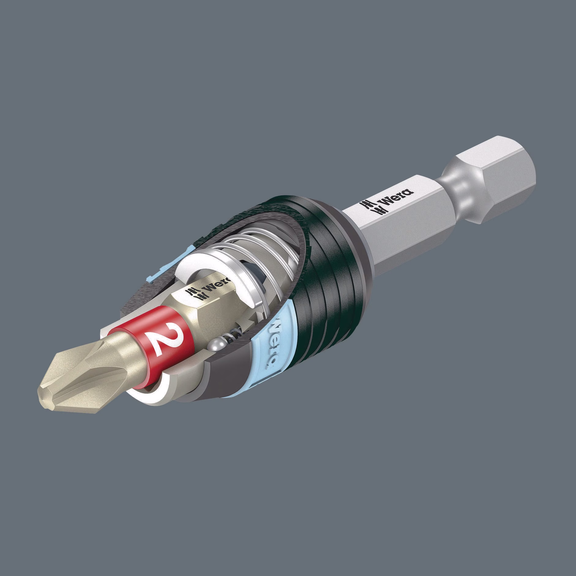 Edelstahlbitsortiment BC 10 Stainless 1 10-tlg.PH/PZD/T/Schnellw.Halter