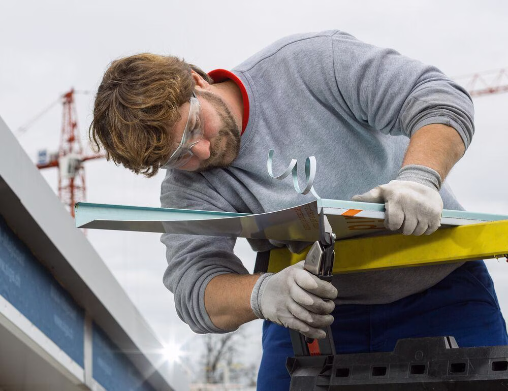 Idealblechschere D39ASSL L.230mm li.STA max.1,2mm VA max.1mm