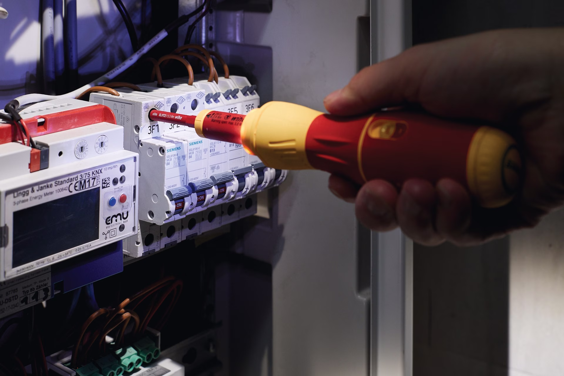 Schraubendreherset speedE® II electric 6-tlg.Akku Schlitz/(+/-Schlitz/PZD)
