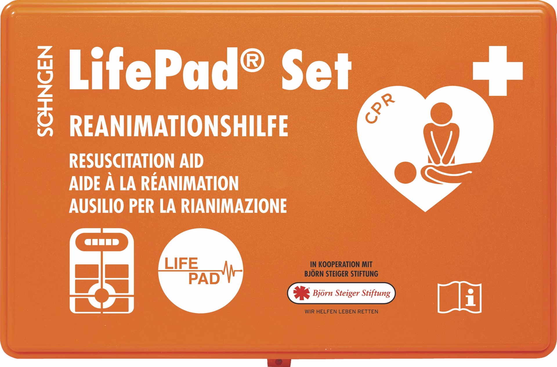 Reanimationshilfe LifePad® Set Lca.80xBca.160xHca.260mm