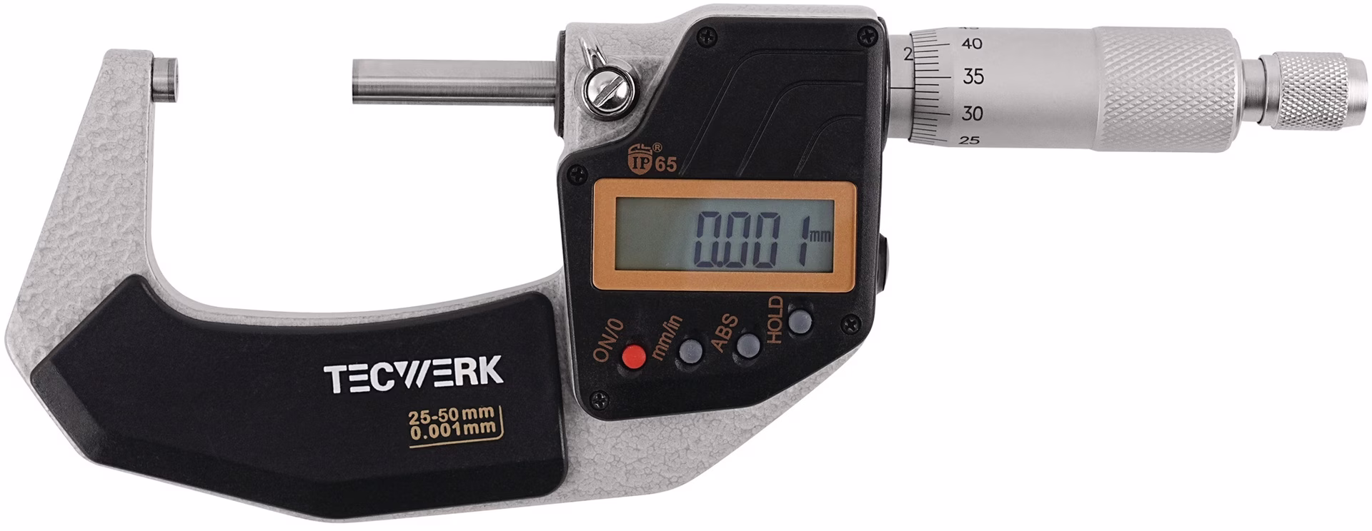 Bügelmessschraube DIN 863/1 IP65 25-50mm dig