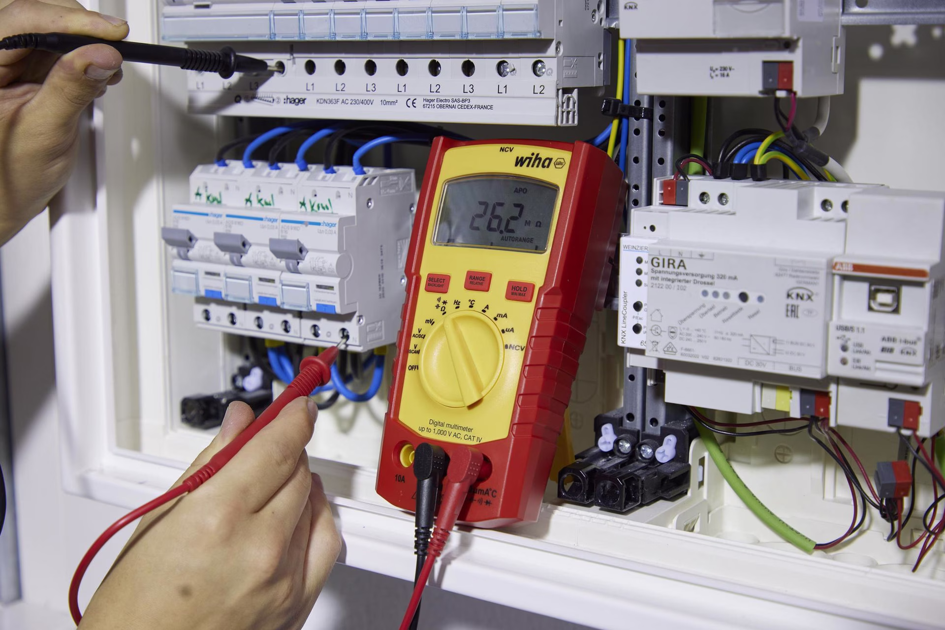 Multimeter 0-1000V AC RMS