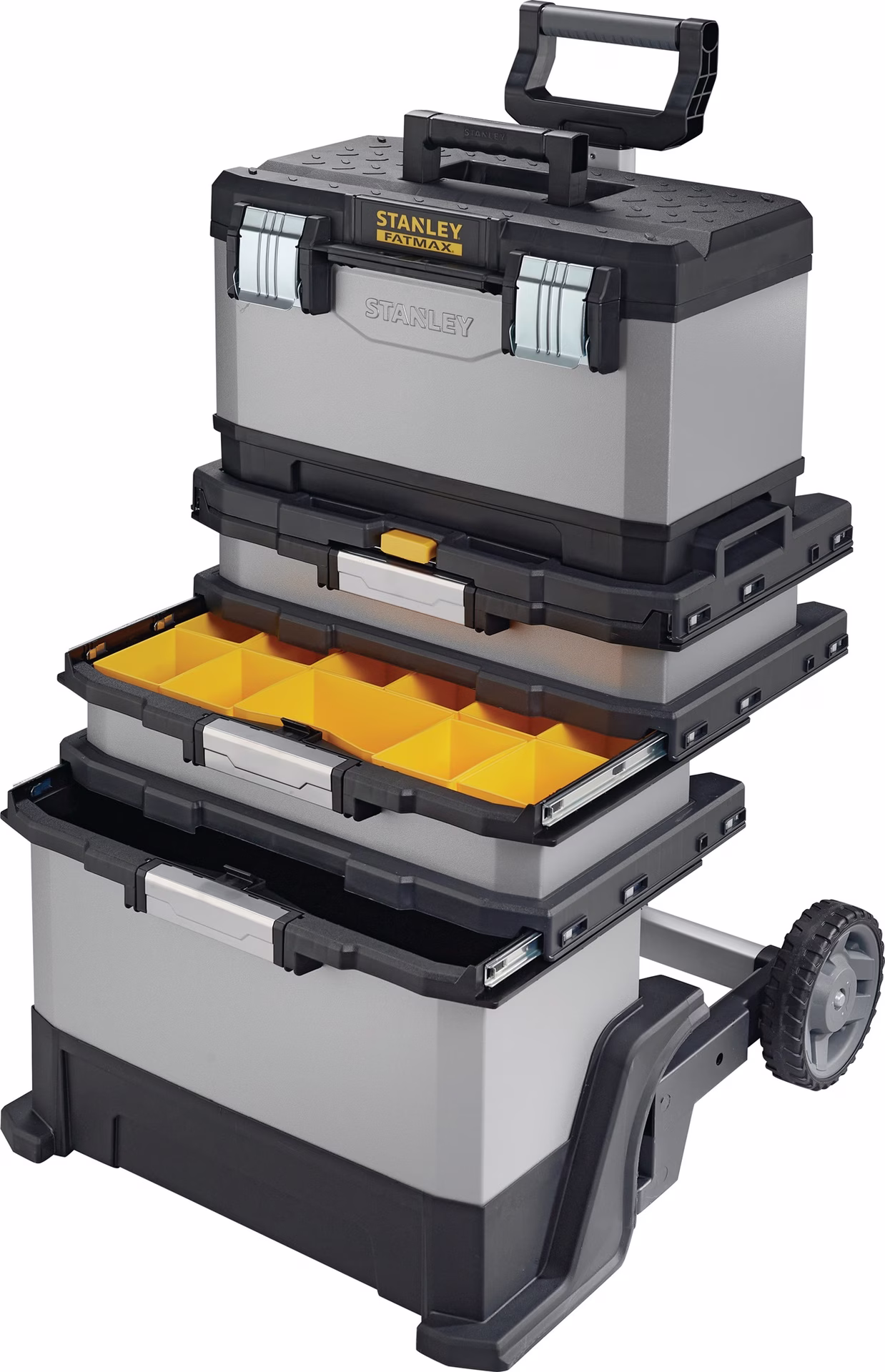 Rollende Werkstatt B568xT389xH893mm Ku.u.Metall abnehmbare Werkzeugbox
