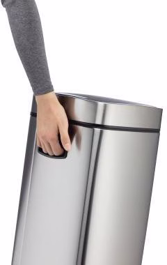 Abfalleimer NO TOUCH 342023 Edelstahl 6l
