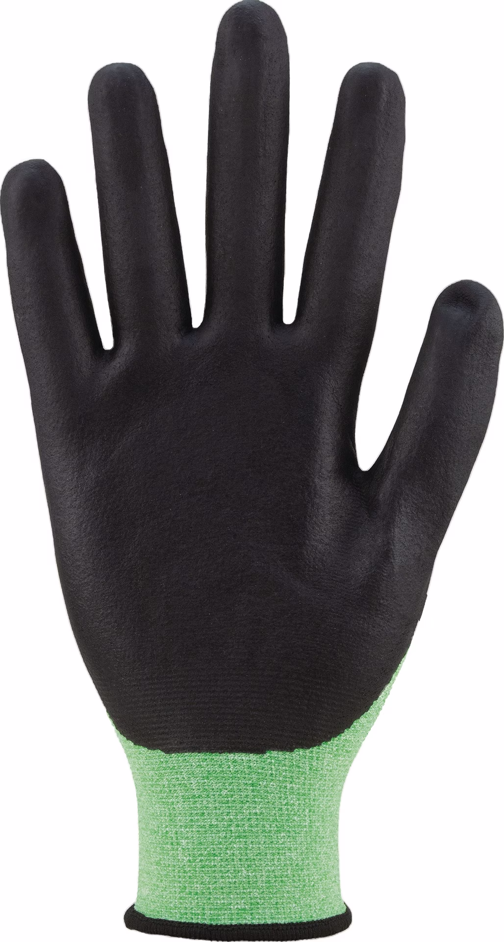 Feinstrickhandschuh HIT-RC Gr.8 grün/schwarz EN 388/EN 407/EN ISO 21420 PSA II