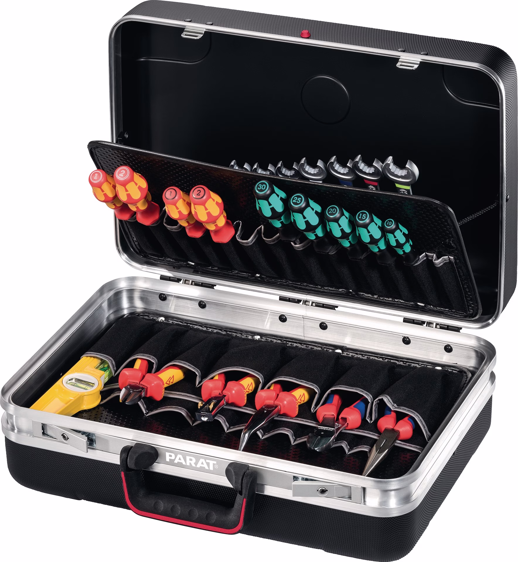 Schalenkoffer SILVER Plus B460xT170xH310mm Alu.25l X-ABS-Ku