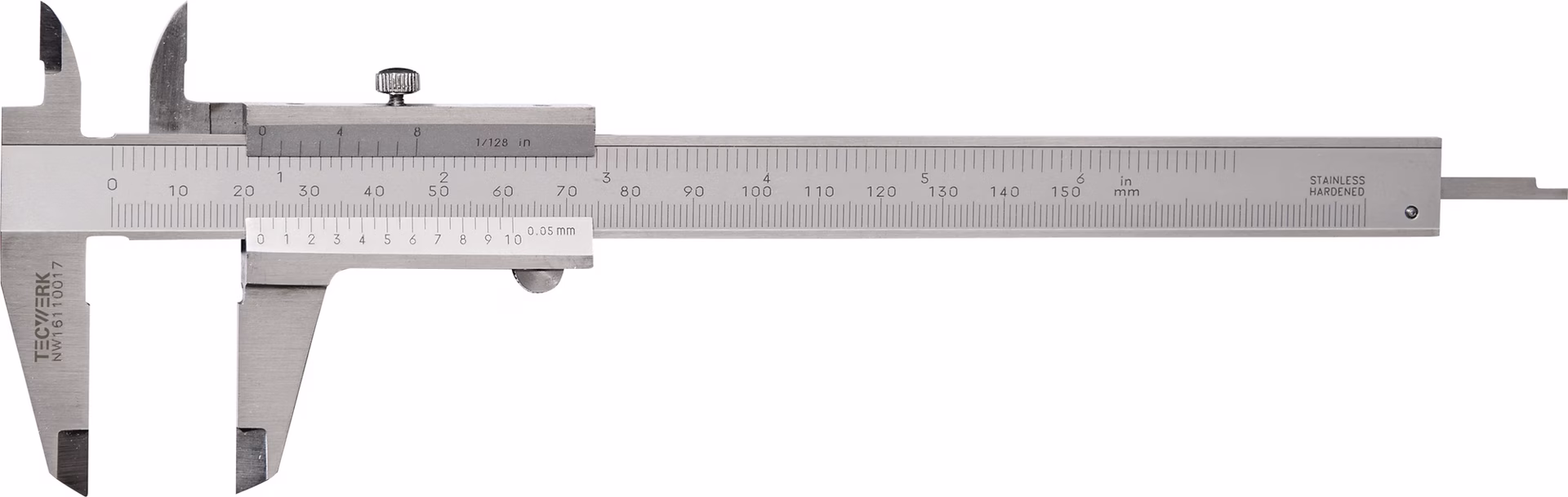 Taschenmessschieber DIN 862 150mm m.Schr.eck