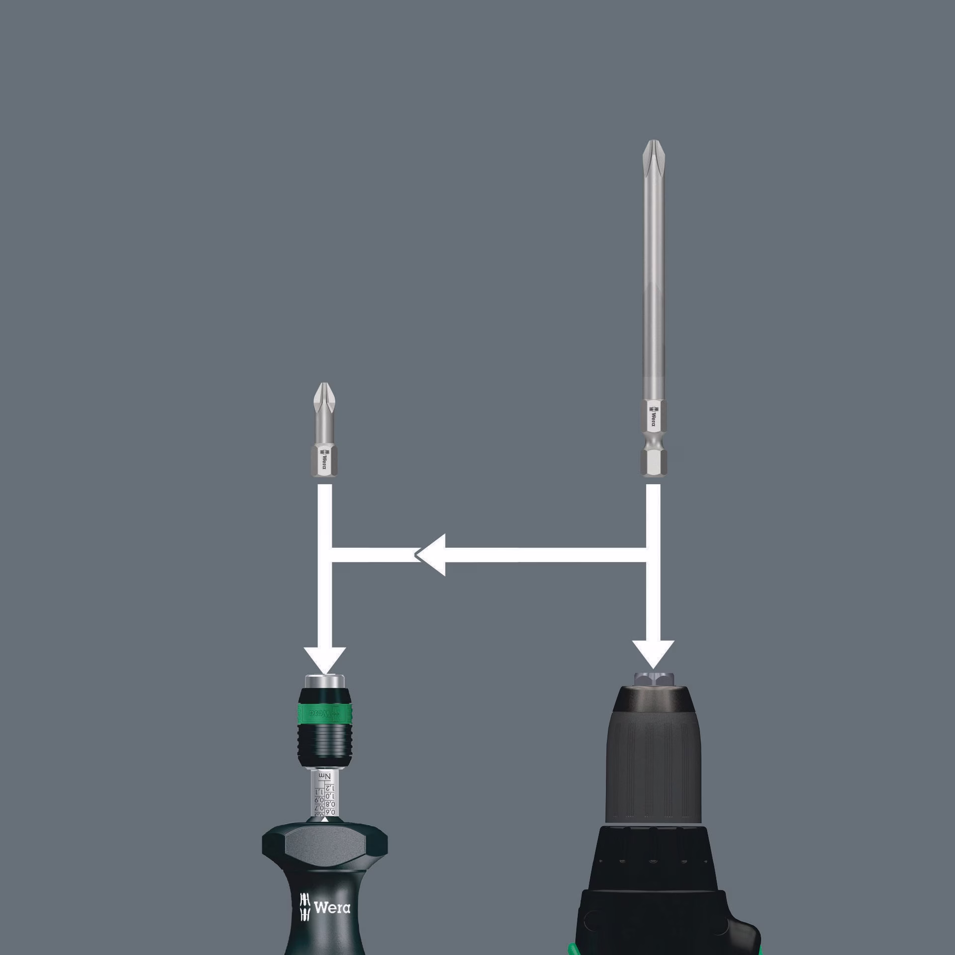 Drehmomentschraubendrehersatz KK 60 Torque 17-tlg.1,2-3 Nm einstellb