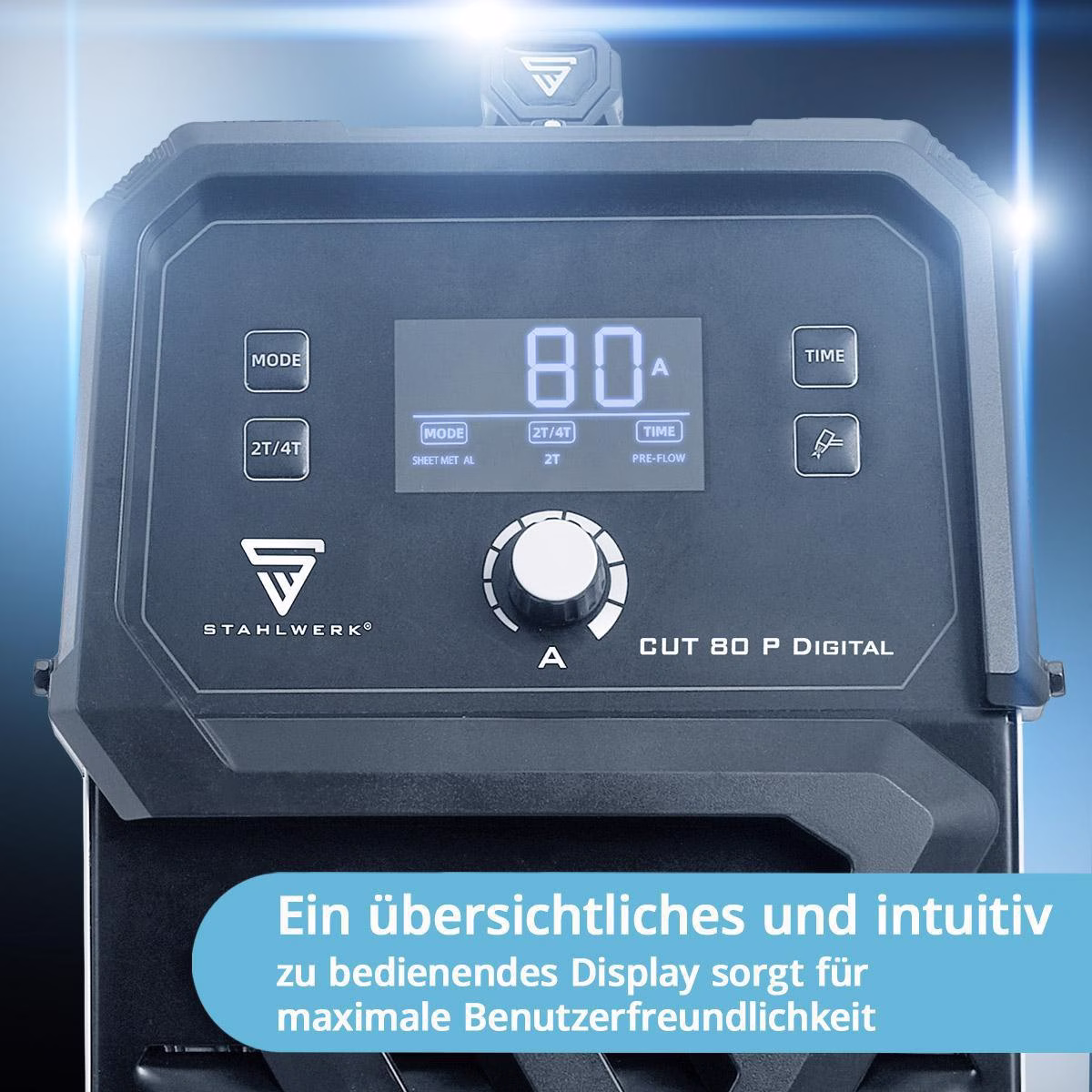 Plasmaschneider CUT 80 P Digital Einzelgerät m.Zub