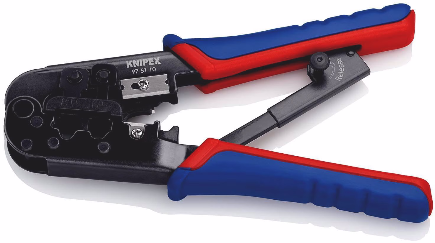 Crimpzange f.Westernstecker L.190mm