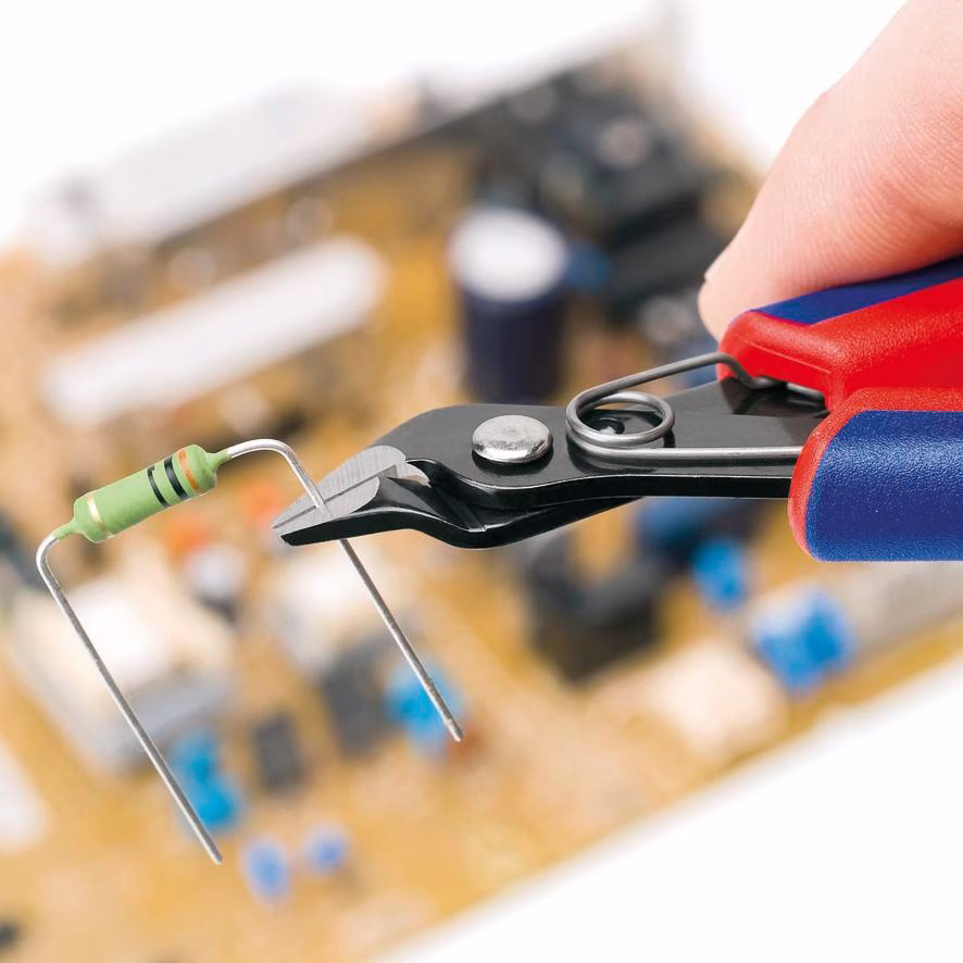 Elektronik-Seitenschneider Super-Knips® L.125mm Spezialwerkzeugstahl brün