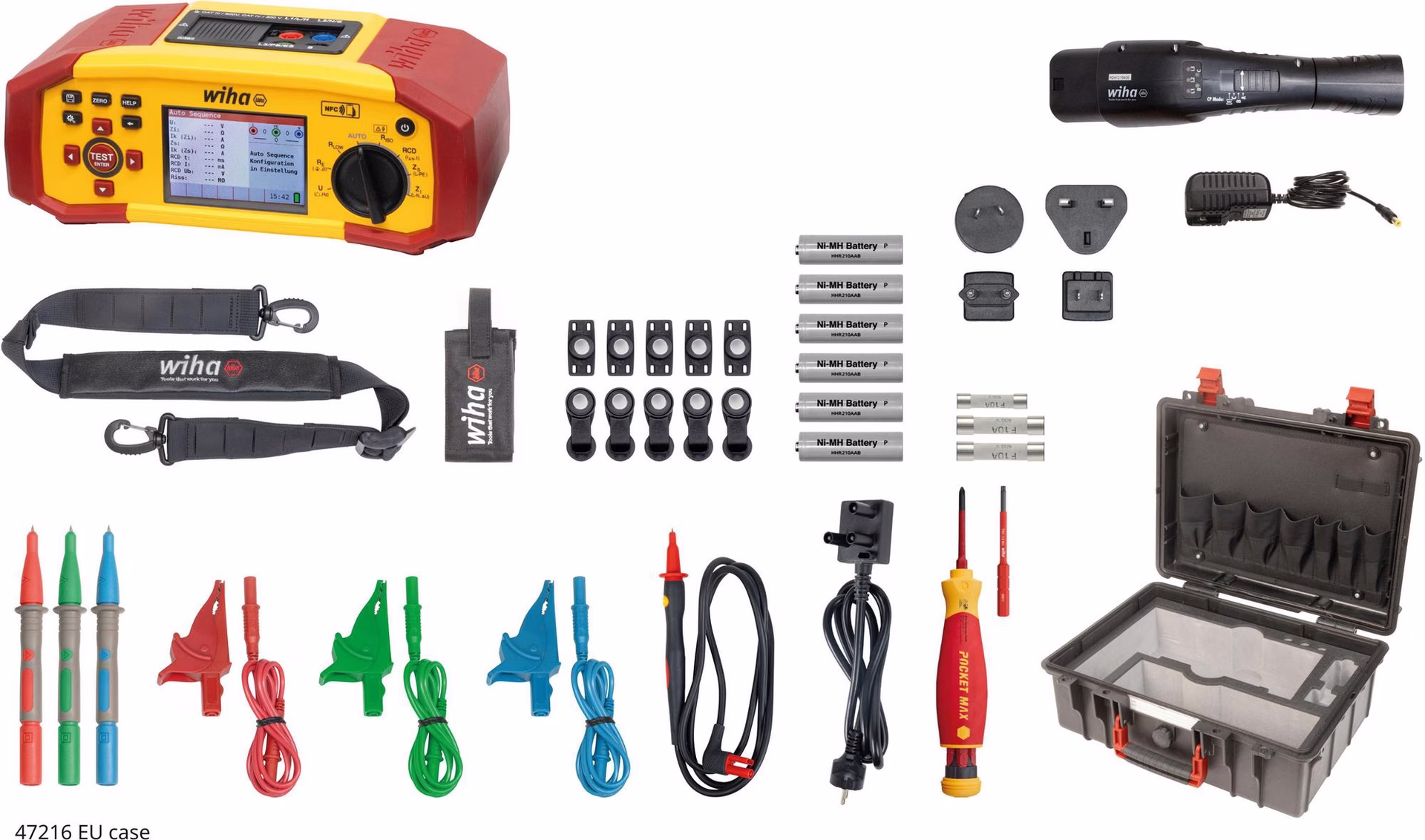 Installationstester-Set MFT one L-Case EU Prüfung ortsfester Anlagen