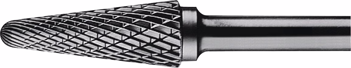Frässtift KEL Schaft-D.6mm HM Verz.Kreuz