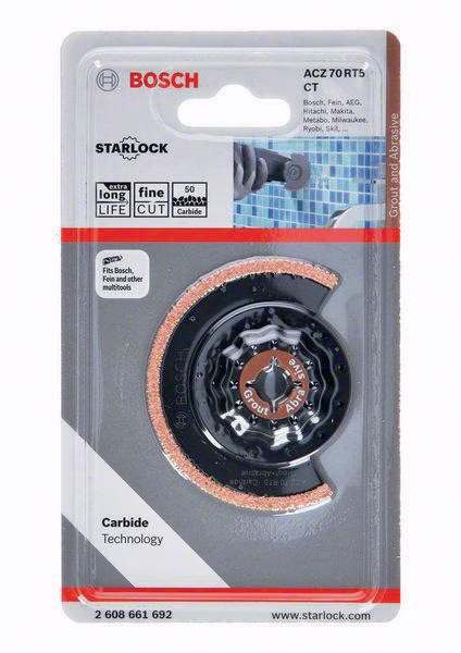 Segmentsägeblatt EXPERT ACZ 70 RT5 D.70mm Carbide-RIFF Starlock