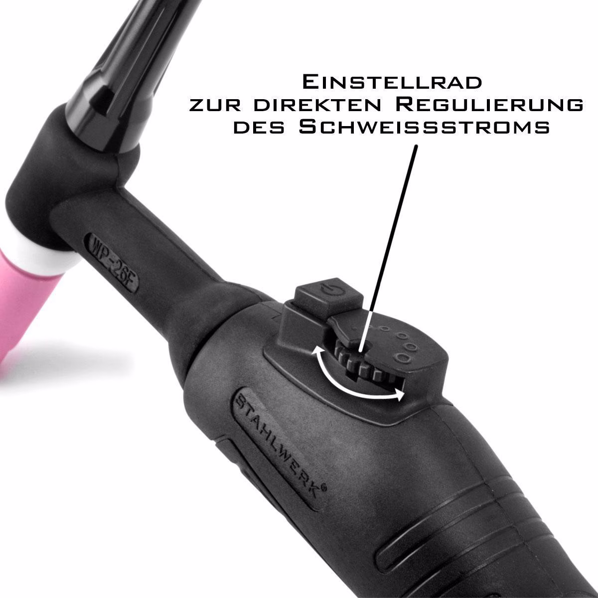 Schweißbr.WP26 FR m.5m Schlauchpaket