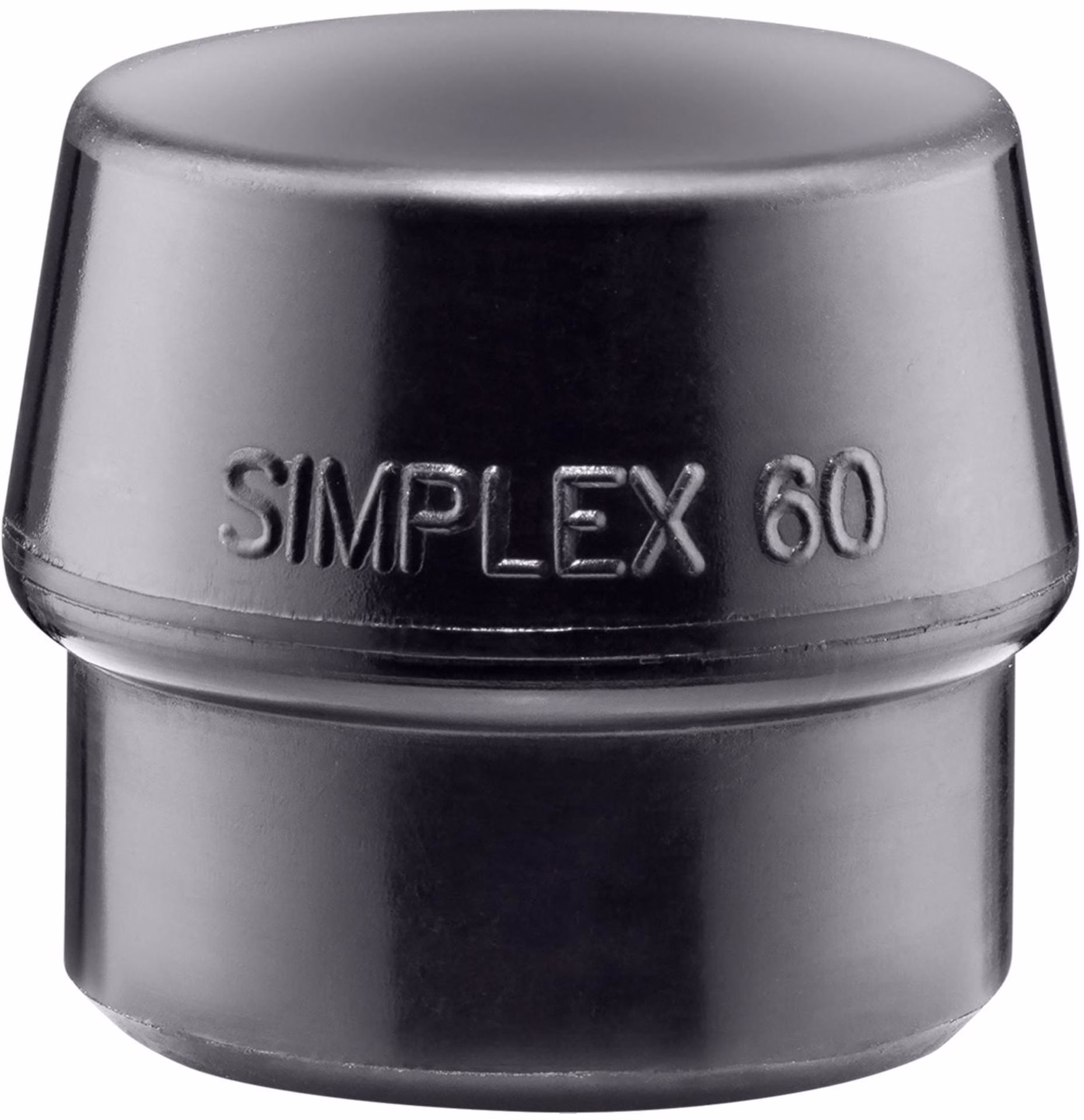 Schonhammerkopf SIMPLEX Gum.schwarz mittelh