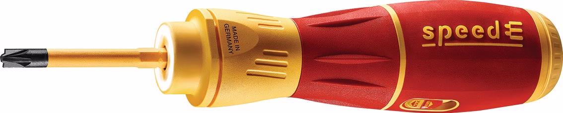Schraubendreherset speedE® II electric 6-tlg.Akku Schlitz/(+/-Schlitz/PZD)