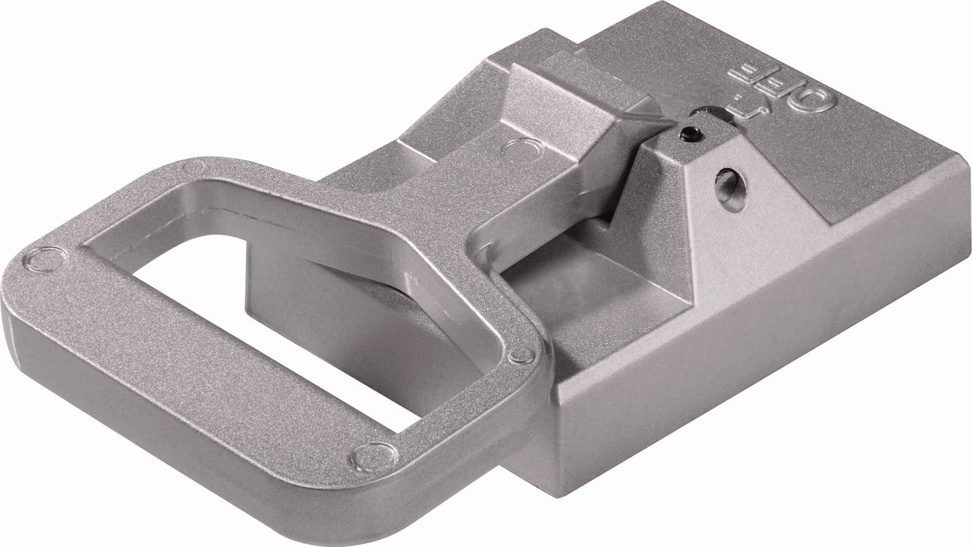 Plattenmagnet L140xB140xH28mm m.Handgriff u.Abdruckbolzen Gesamt-H.180mm 1 kN