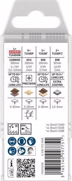 Stichsägeblatt-Set JSB Wood and Metal 15-tlg.HO