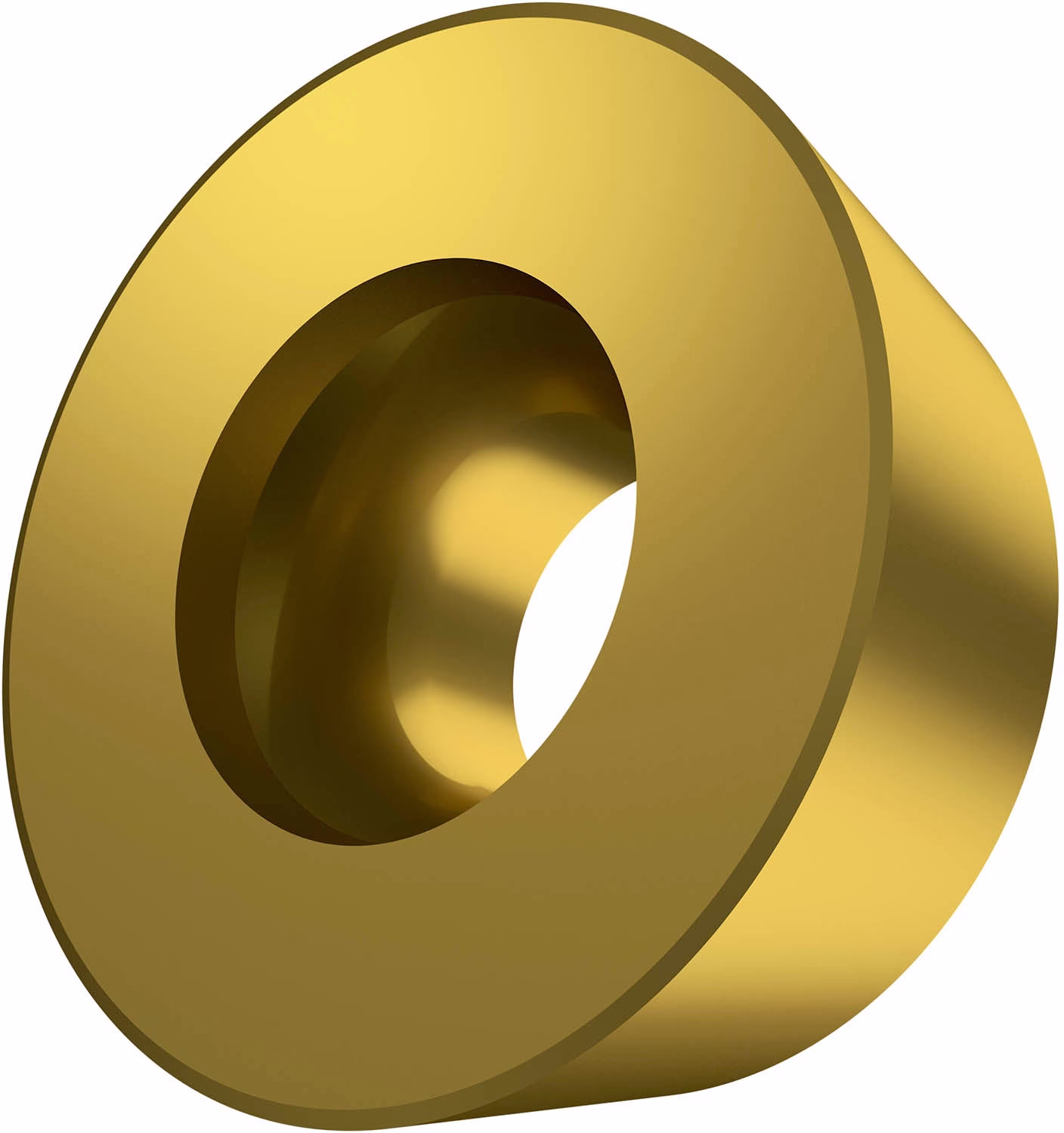 Fräswendeschneidplatte ISO RPEW D.4,4mm PVD beschichtet Gold