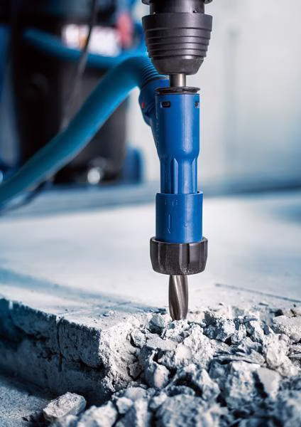 Flachmeißel-Adapter EXPERT SDS Clean max Gesamt-L.400mm Meißelschneide 25mm