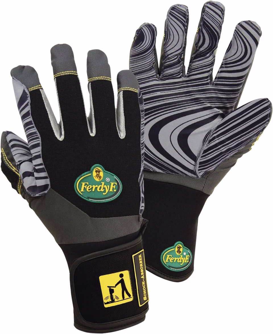 Vibrationsschutzhandschuhe Schock Absorber EN 388, EN ISO 10819 PSA-Kategorie II L+D