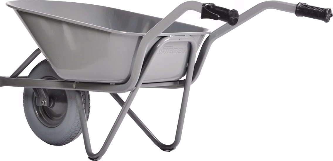 Schubkarre Easy Rider 80l polymeres Rad 17,4kg Stahlfelge m.Kugell