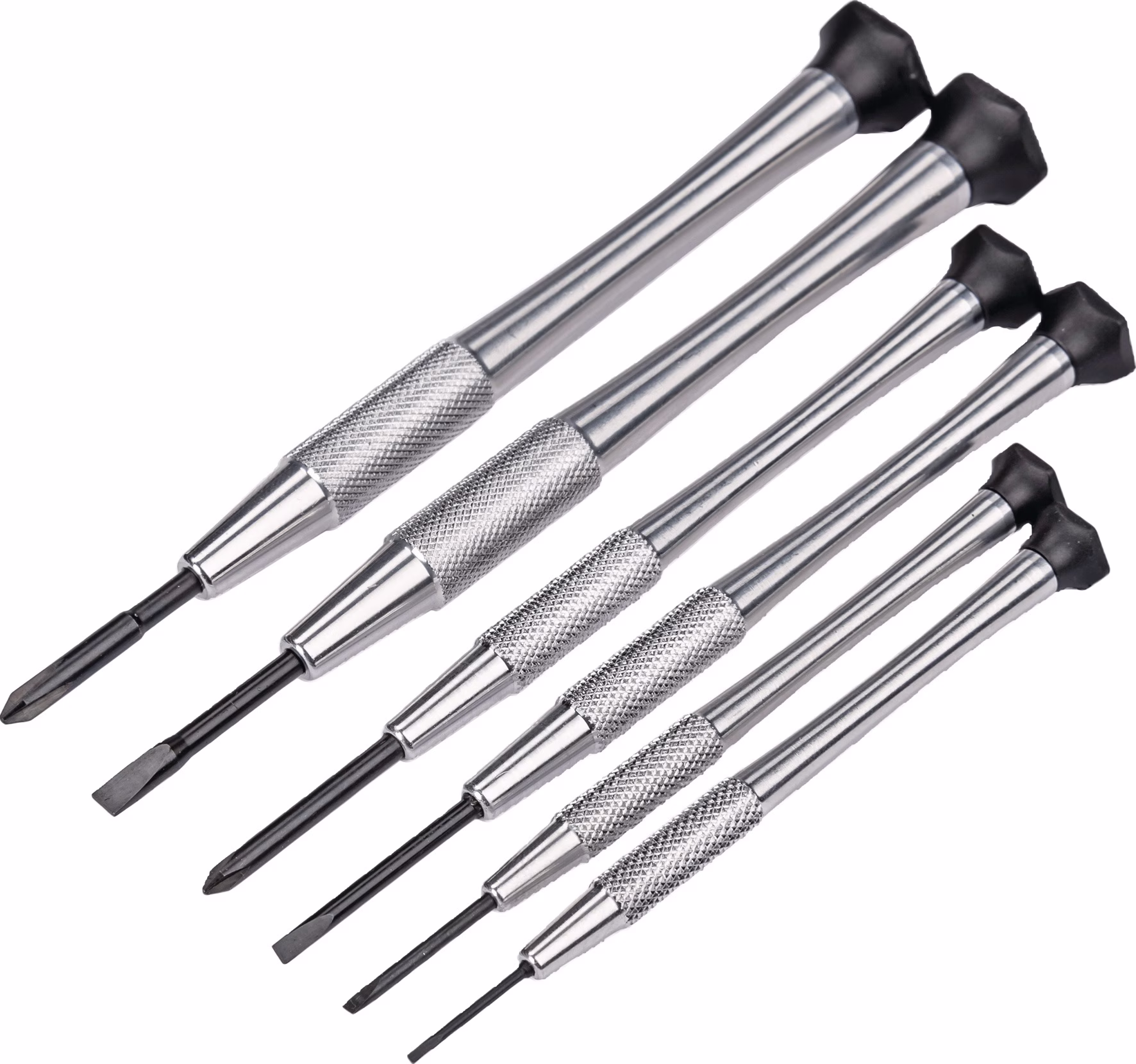 Feinmechanikerschraubendrehersatz 250 6tlg.Schlitz/PH TURNUS