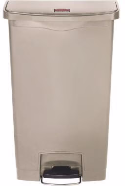 Tretabfalleimer Rubbermaid SLIM JIM® STEP-ON 28,91 x 53,64 x 44,75 cm (B x H x T) 30l RUBBERMAID