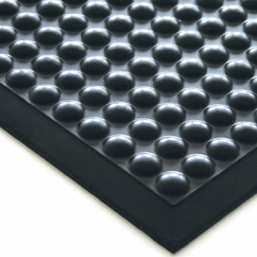Arbeitsplatzbodenbelag Fertigmatte L1200xB900xS15mm schwarz PUR