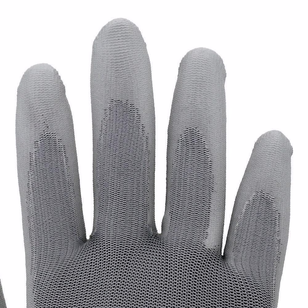 Handschuhe Gr.9 grau EN 388 PSA II Nyl.m.PU
