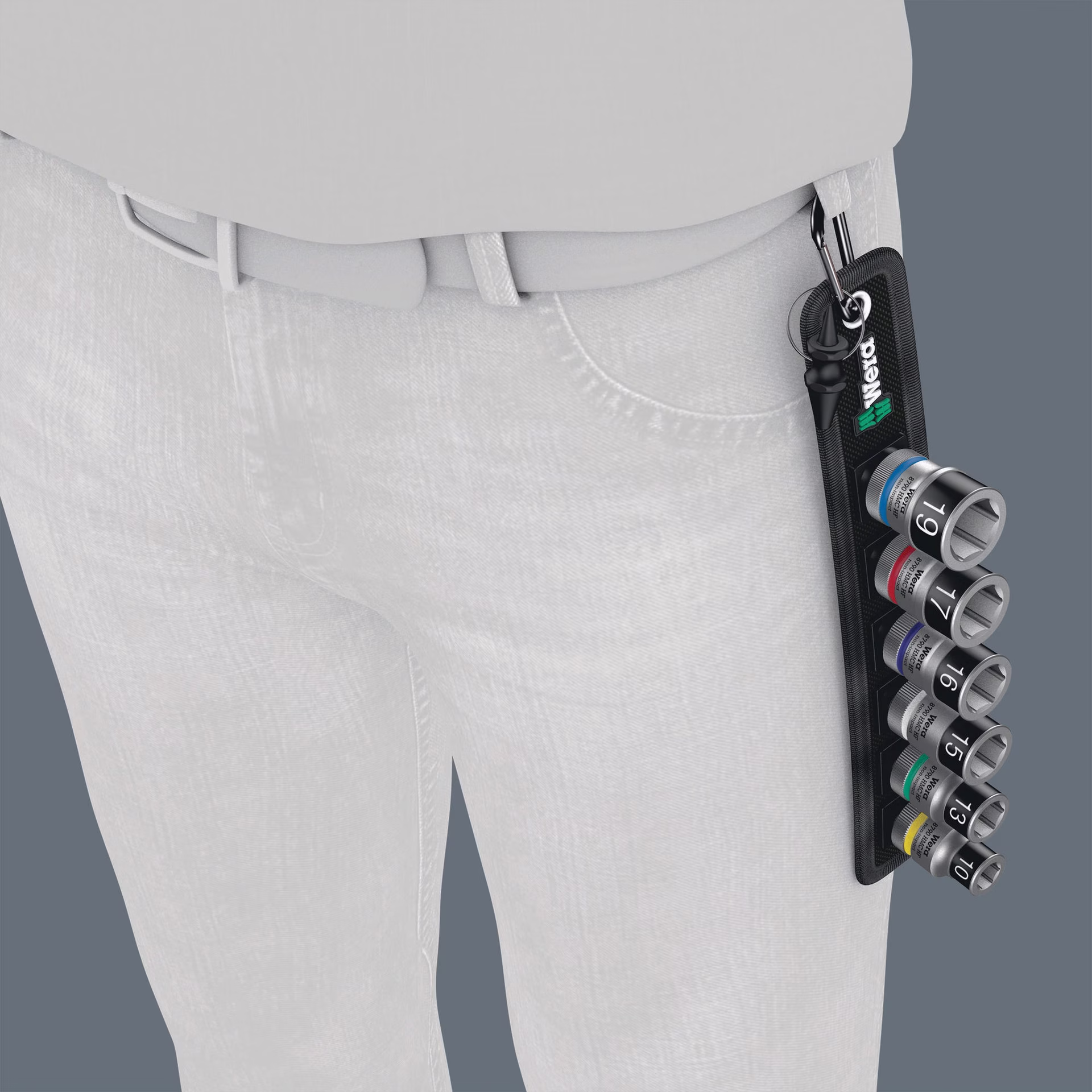 Steckschlüsselsatz Belt C 1 Zyklop 7-tlg.1/2 Zoll 10-19mm f.a6-KT.-Schr