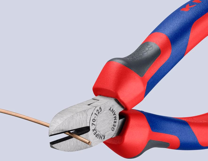 Seitenschneider L.125mm Kopf pol.Comfort-Griff max.1,5mm