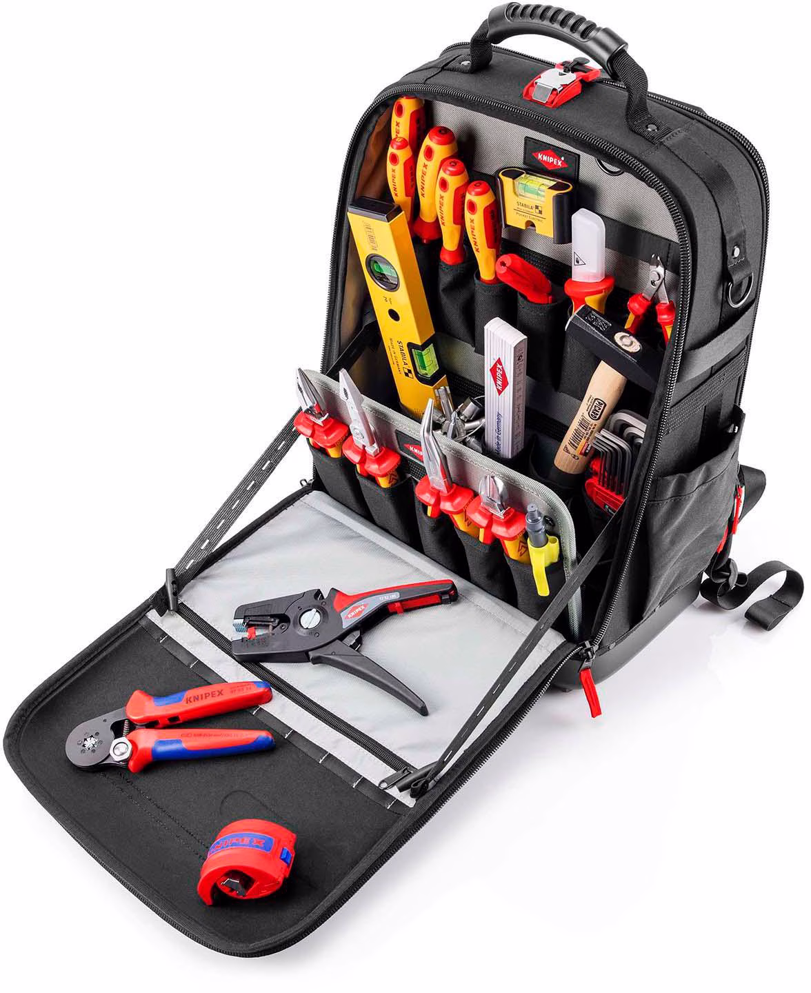 Werkzeugsortiment Modular X18 Elektro 23-tlg.Rucksack