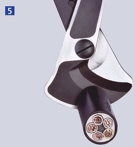 Kabelschere Werkzeuglänge 570-770mm Kopf brün.2K-Hülle