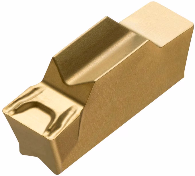 Drehwendeschneidplatte ISO LCMR Tiefe 3mm PVD beschichtet Gold