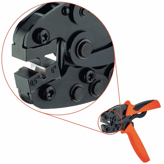 Crimpzange PZ 4 L.200mm 0,5-4 (AWG 20...12) mm²