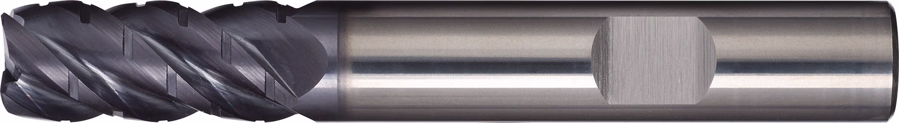 Schaftfräser DIN 6527 L Typ NF-UNI VHM TiAlN 45 ° DIN 6535 HB Schneidenanzahl 4 lang TECWERK