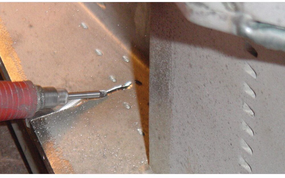 Kleinfrässtift Form F KUD D.3mm Kopf-L.2mm Schaft-D.3mm HM Verz.3 Plus PFERD