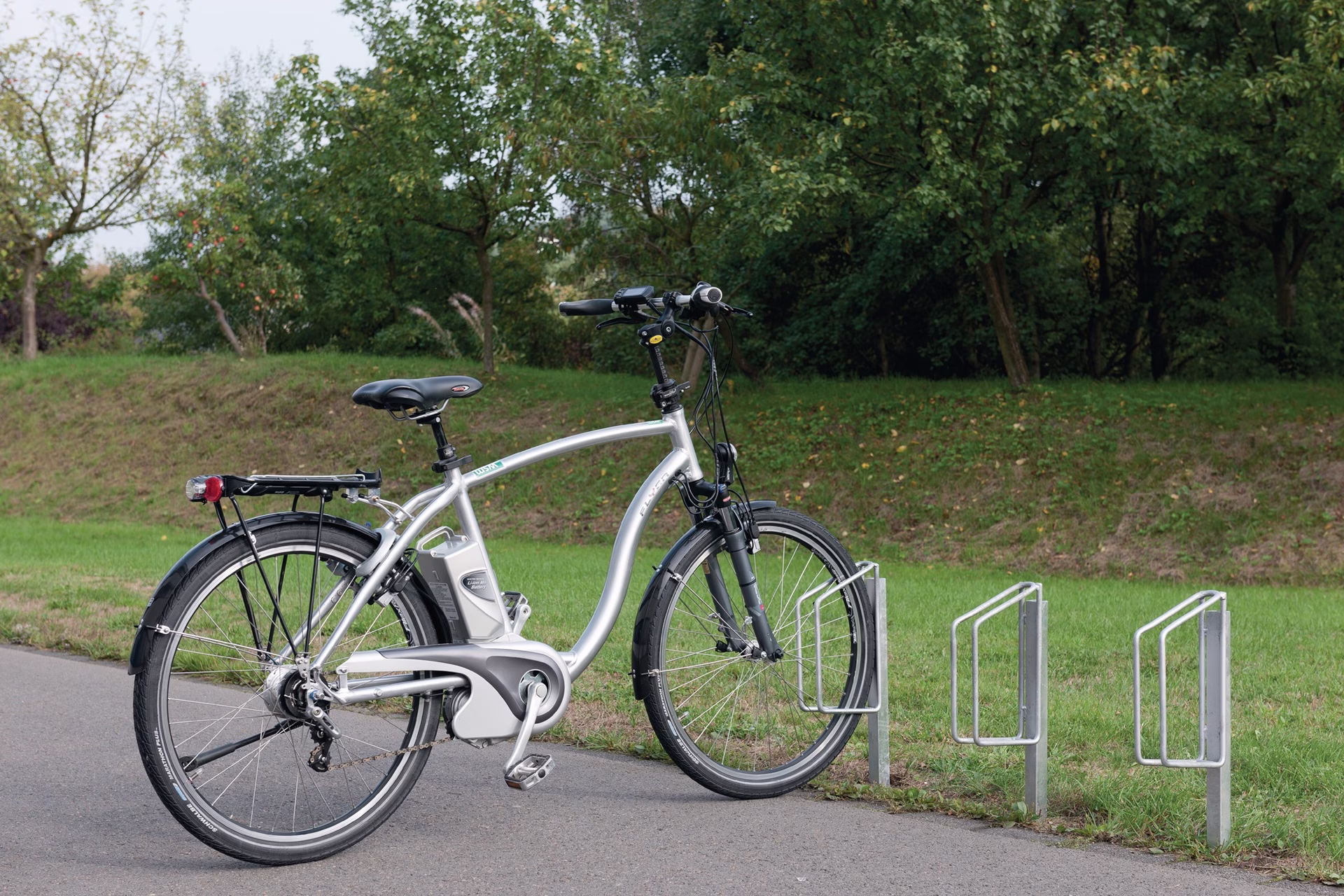 Fahrradklemmbügel 1-s.90Grad verz.Anz.Radstände 1 z.Bet
