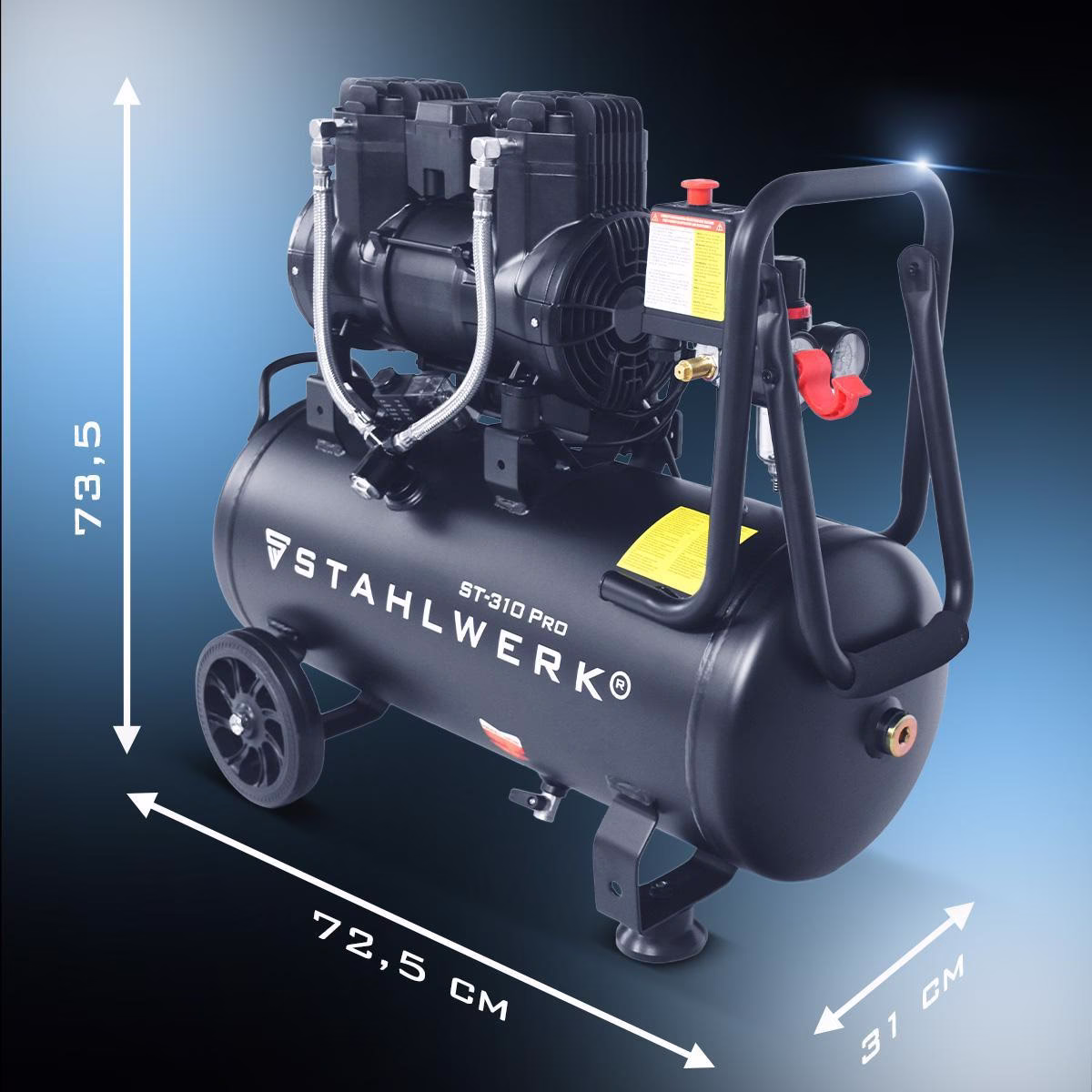 Kompressor ST-310 Pro 250l/min 8bar 30l